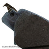 Beck Arnley Rear Disc Brake Pad Set for 16-22 CX-5 (085-2082)