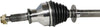 NCV83508 CV Axle Shaft Assembly - Left Front (Driver Side)