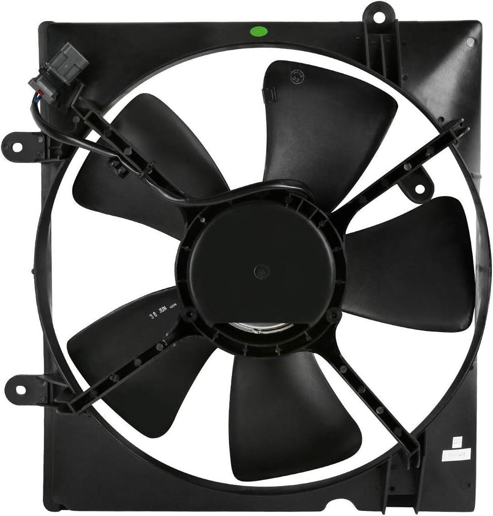 OEM-RF-0036 Factory Style Radiator Cooling Fan Assembly Cooling Efficiency Improved Direct Replacement [Compatible with 02-05 Sedona]
