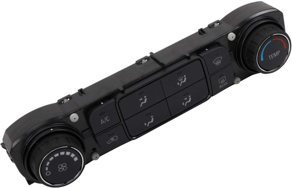 GM Genuine Parts 15-74848 Black Carbon Heating and Air Conditioning Control Panel Assembly