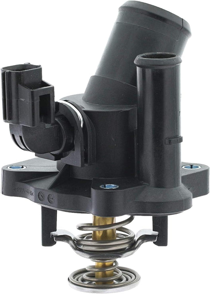 -48672 Engine Coolant Thermostat/Water Outlet Assembly, Stainless Steel