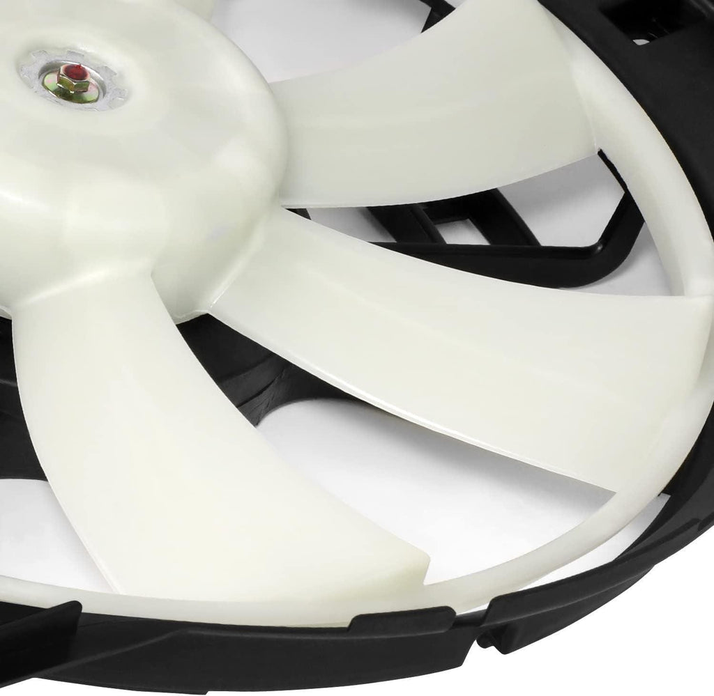 OEM-RF-1046 Factory Style Radiator Cooling Fan Assembly Compatible with 08-14 Scion Xd / 07-20 Yaris / 17-18 Yaris Ia