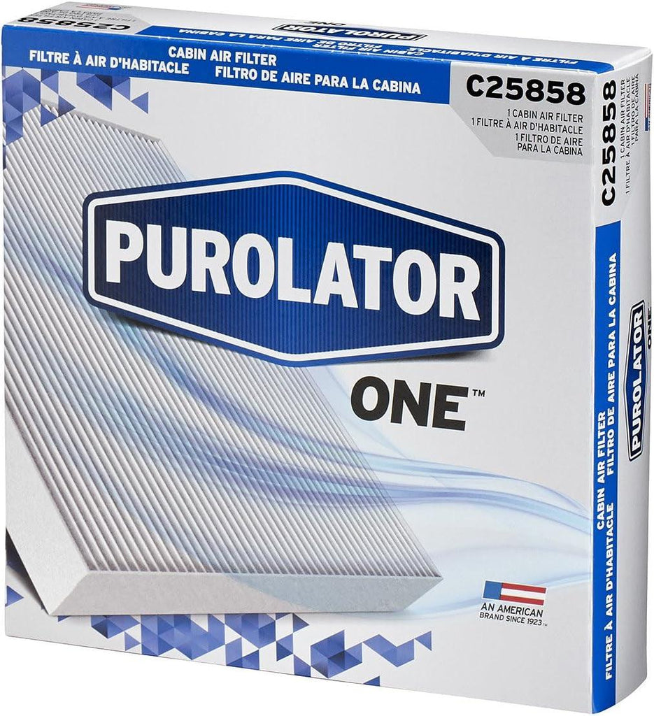C25858 one Advanced Cabin Air Filter Compatible with Select Ram and Mazda