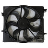 TYC 624660 Dual Radiator and Condenser Fan Assembly