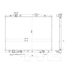 TYC Radiator for Honda 13065