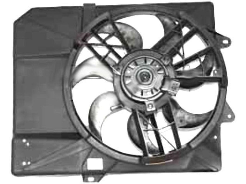 Radiator Fan Assembly - Compatible with 1997 - 2003 Ford Escort 2.0L 4-Cylinder 1998 1999 2000 2001 2002