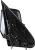 Dorman 959-138 Driver Side Power Door Mirror - Heated / Folding for Select Jeep Models, Black