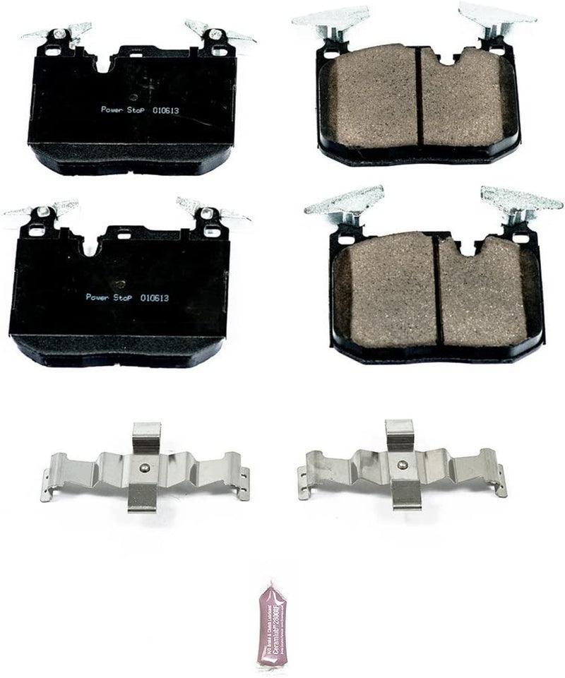 17-1609, Z17 Front Ceramic Brake Pads with Hardware