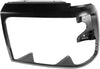Headlight Trim Bezels Black LH & RH Pair Set for Ford Bronco F150 F250 F350 F450