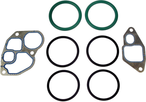Dorman 904-224 Engine Oil Cooler Gasket Set Compatible with Select Ford / IC Corporation / International Models