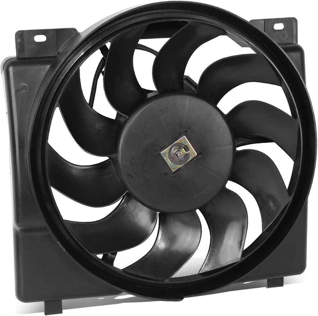 OEM-RF-0393 Factory Style Radiator Cooling Fan Assembly Compatible with 1995-1996 Cherokee