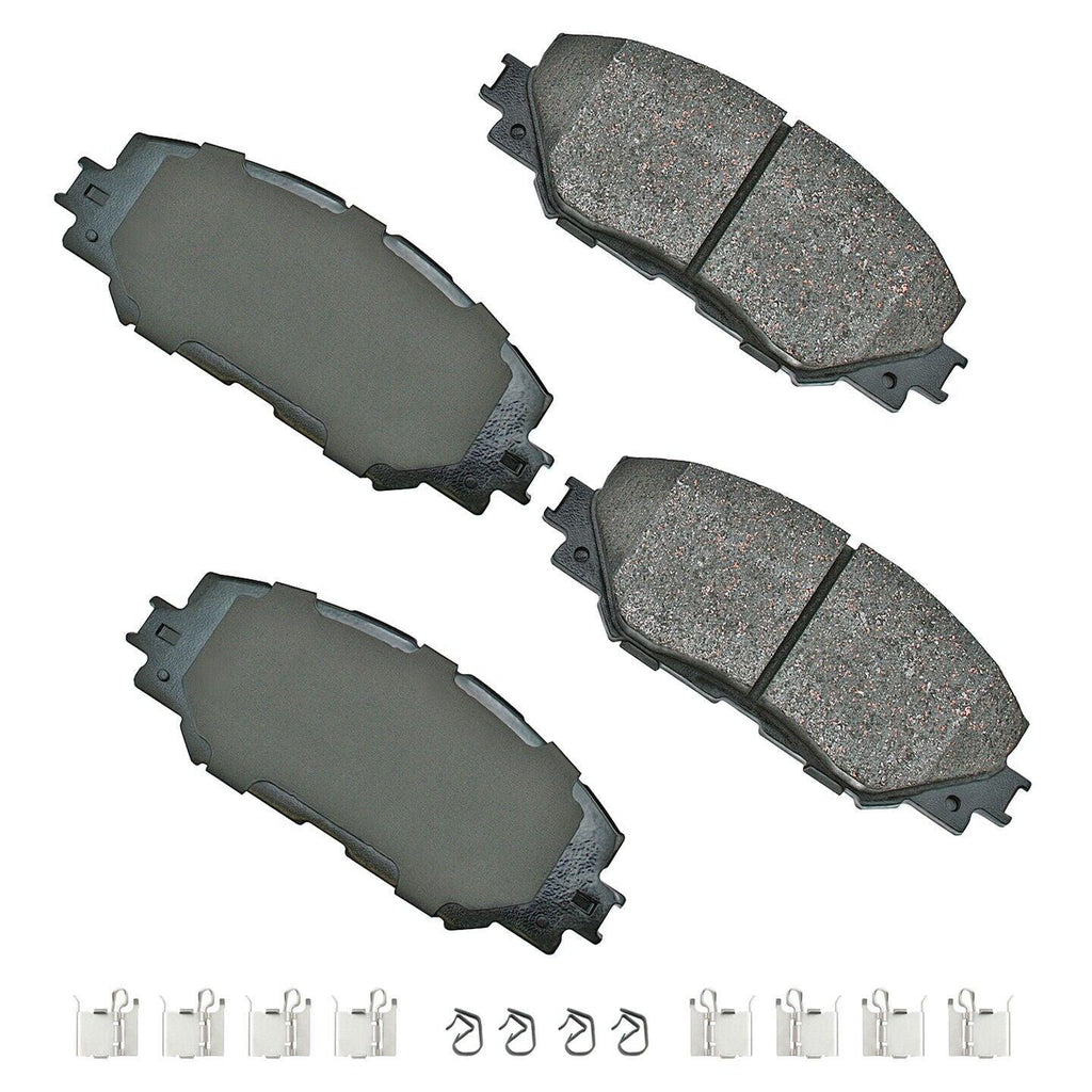 Front Disc Brake Pad Set for Corolla, RAV4, Prius V, Xb, Matrix+More (ACT1210A)
