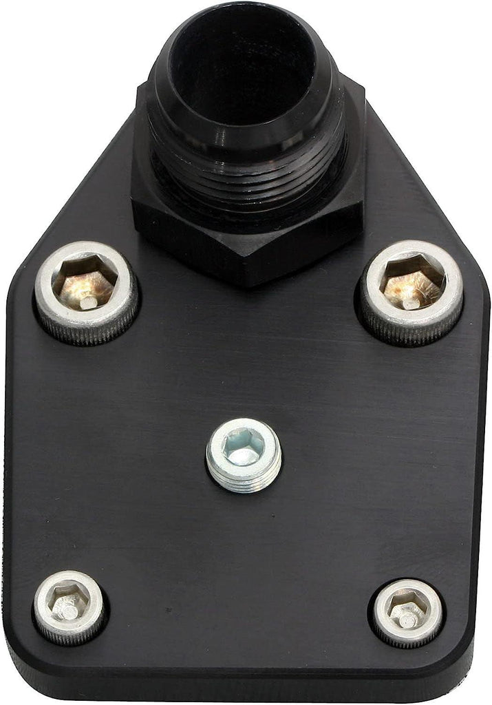 65397 Cover Plate with Fitting for Small Block Chevy