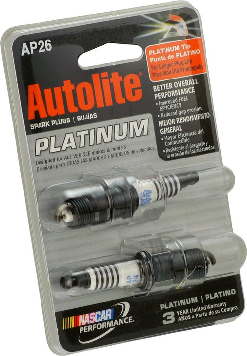 Autolite 26DP2 Copper Core Automotive Replacement Spark Plug (2 Pack)