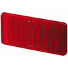 3326 Red Rectangular Reflex Reflector with Adhesive - greatparts