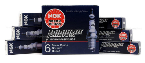 6 Genuine NGK Iridium IX Spark Plugs Set LTR6IX11 6509 Power, Mileage JAPAN New