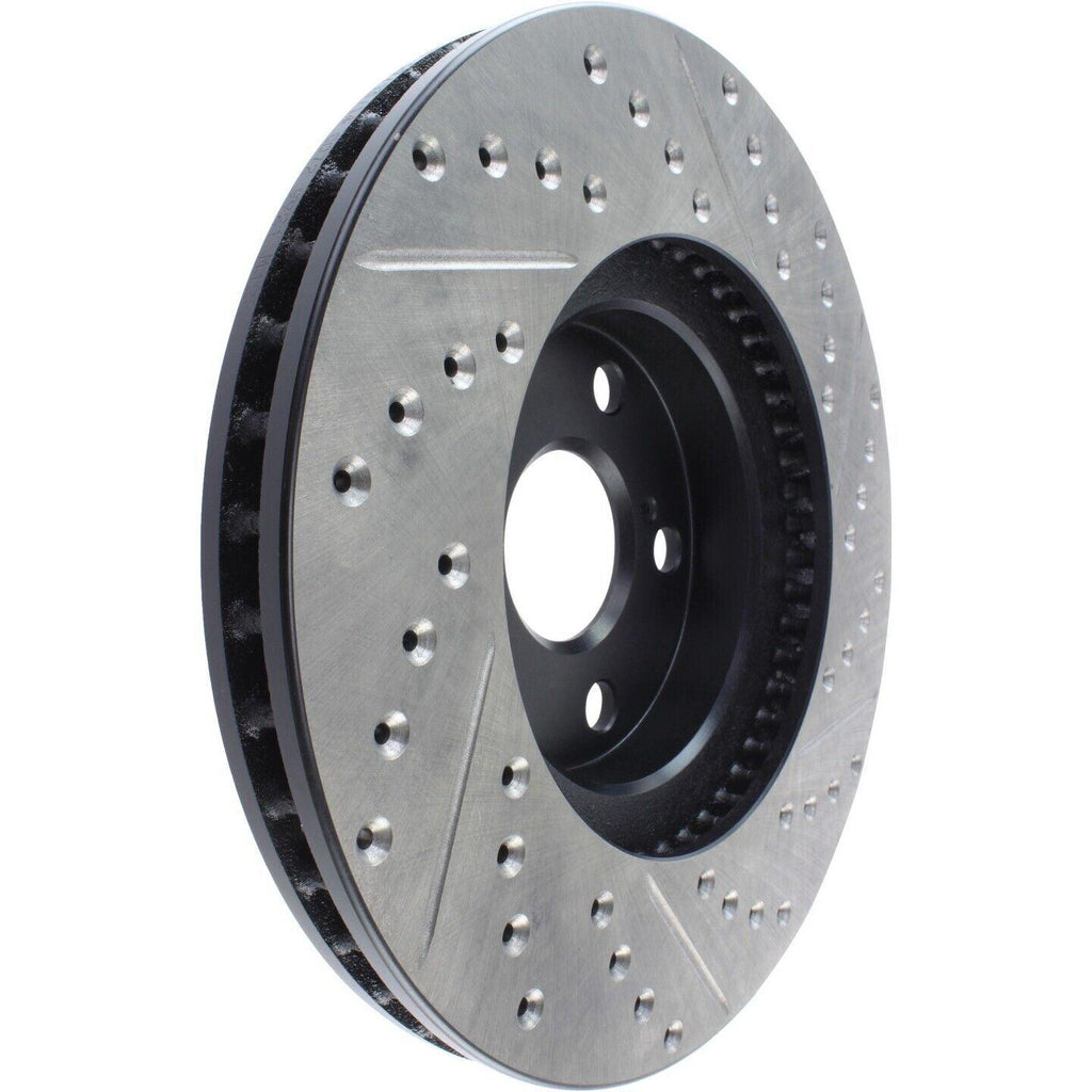 Front PAIR Stoptech Disc Brake Rotor for 2003-2008 Toyota Corolla (46366)