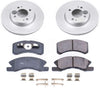 CRK7894 Coated Rotor Front Brake Kit- Coated Brake Rotors and Z17 Ceramic Brake Pads