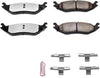 Rear Z36-898 Carbon-Fiber Ceramic Brake Pads Truck and Tow Z36