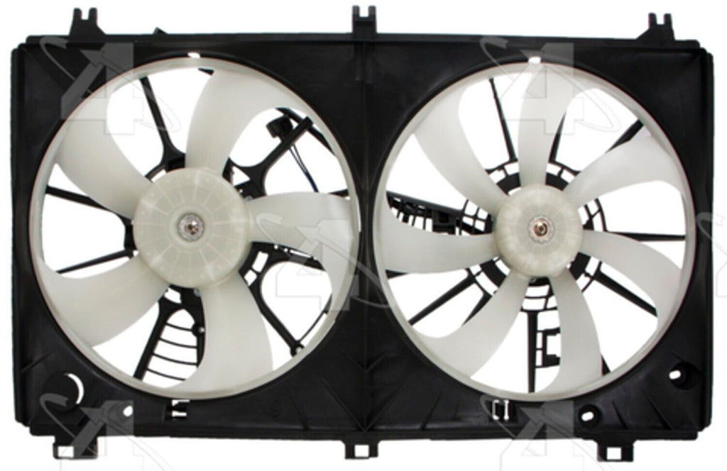 Four Seasons Dual Radiator and Condenser Fan Assembly for 14-15 IS250 76335