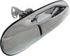 Exterior Door Handle Set of 2 Compatible with 1998-2002 Lincoln Town Car Rear, Driver and Passenger Side FO1521129