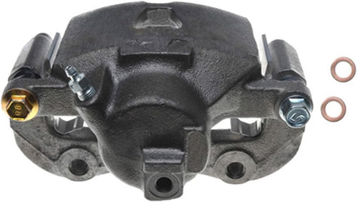 Gold 18FR975 Front Driver Side Disc Brake Caliper Assembly (Friction Ready Non-Coated), Remanufactured