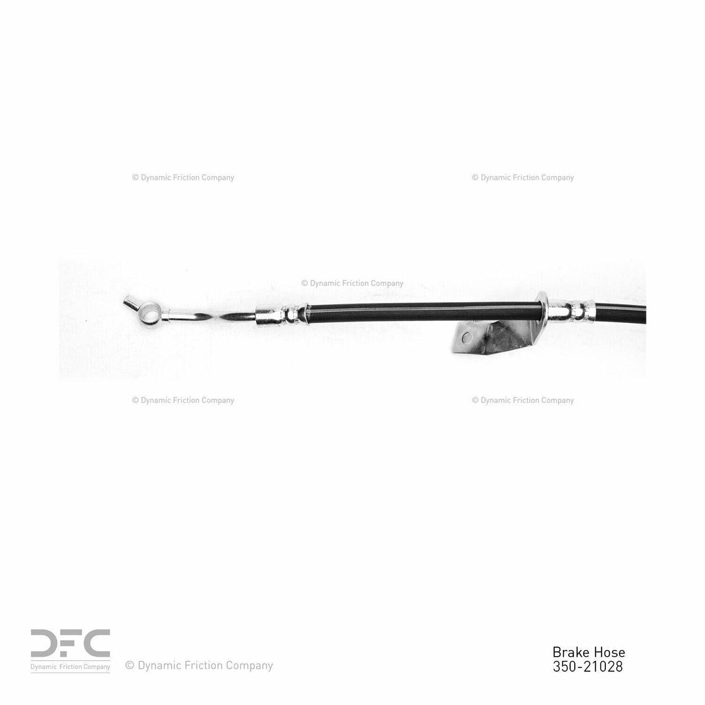Dynamite Friction Brake Hydraulic Hose for 10-13 Kia Soul 350-21028