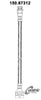 Centric Brake Hydraulic Hose for Cherokee, Wagoneer 150.67312