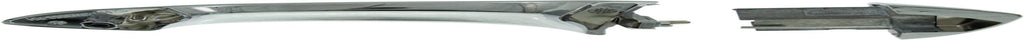 Rear Exterior Door Handle Compatible with 2000-2006 BMW X5 All Chrome, with Lever and Button Cover, Set of 2, Driver and Passenger Side