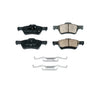 Power Stop - Front Z17 Low-Dust Ceramic Brake Pads with Hardware for Escape, Mar