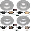 CRK5728 Front and Rear Z23 Evolution Geomet® Coated Brake Kit