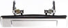 for Mazda B2200 Exterior Door Handle Front, Driver Side Chrome (1987-1993) | Trim:All Submodels | MA1310106 | UB4058410