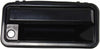 For Chevy C1500 Exterior Door Handle Front Passenger Side Smooth Black 1988-1998 | with Key Hole| Trim:All Submodels