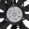 OEM-RF-0244 Factory Style Radiator Cooling Fan Assembly Cooling Efficiency Improved Direct Replacement [Compatible with 2011-2013 Juke]