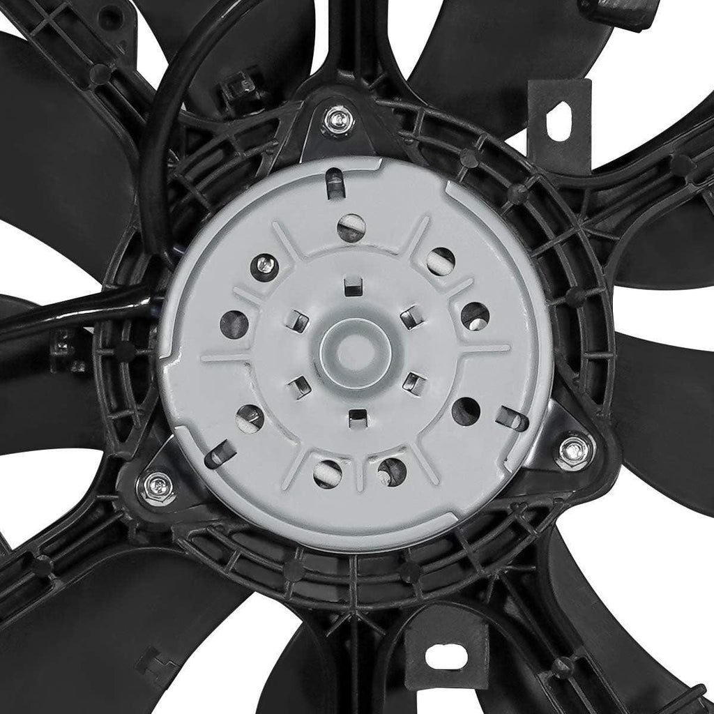 OEM-RF-0244 Factory Style Radiator Cooling Fan Assembly Cooling Efficiency Improved Direct Replacement [Compatible with 2011-2013 Juke]