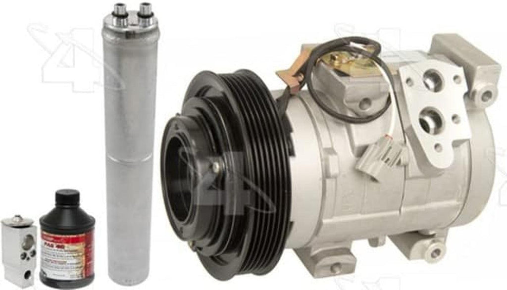 6694NK Complete Air Conditioning Kit Complete Air Conditioning Kit W/ New Compressor A/C Compressor Mount and Drive Kit A/C Replacement Kit