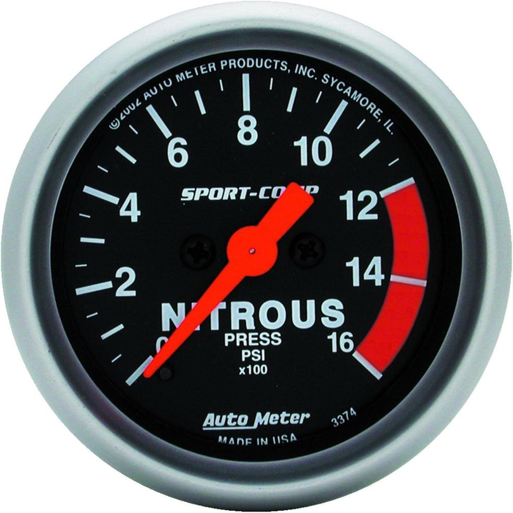 3374 Sport-Comp Electric Nitrous Pressure Gauge