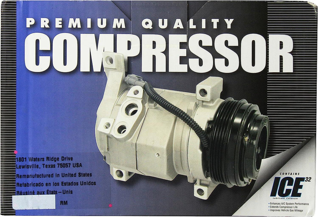 67573 Remanufactured Compressor with Clutch