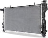R2311-MT Plastic End-Tank Radiator Compatible with Chrysler Town 2001-2004
