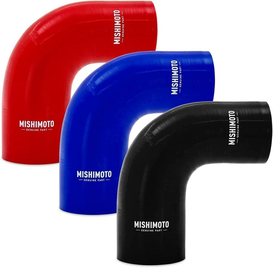 MMCP-R90-2025BK 90-Degree Silicone Transition Coupler, 2.00" to 2.50", Black