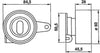 Gold T41018 Manual Timing Belt Tensioner