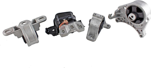 DNJ MMK1004 Complete Engine Motor & Transmission Mount Kit for 2001-2007 / Dodge/Caravan, Gran Caravan / 3.3L, 3.8L