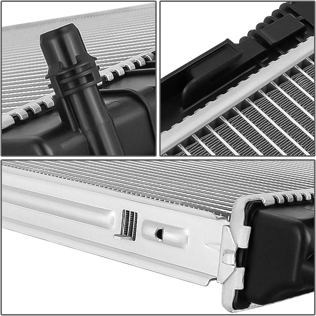 OEM-RA-13394 OE Style 1-Row Aluminum Cooling Radiator Compatible with 14-16 BMW 228I 328I 428I 435I at without M Sport/Sulev Engine