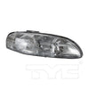 TYC Headlight Assembly for Chevrolet 20-3387-00