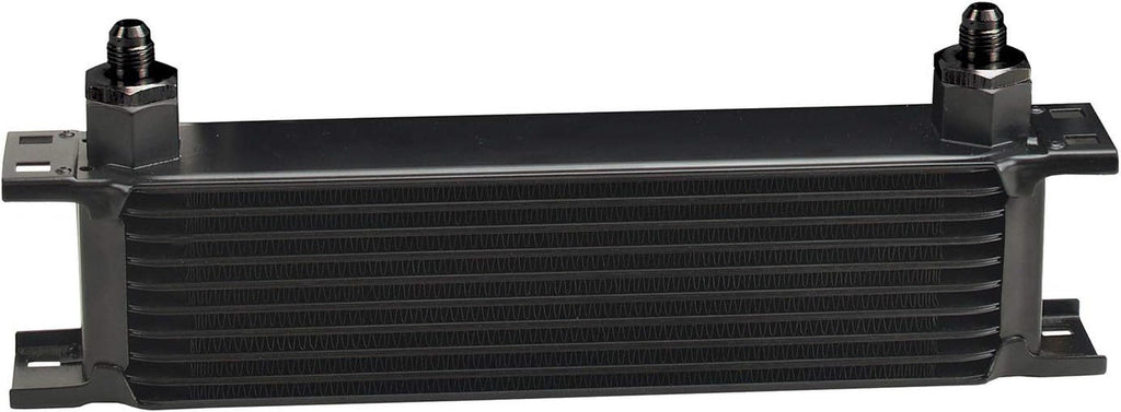 13401 Series 10000 Stacked Plate Transmission Oil Cooler 10 Row , Black