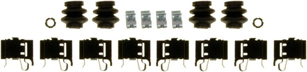 Gold 18K2050X Rear Disc Brake Caliper Hardware Kit with Clips, Seals, and Bushings