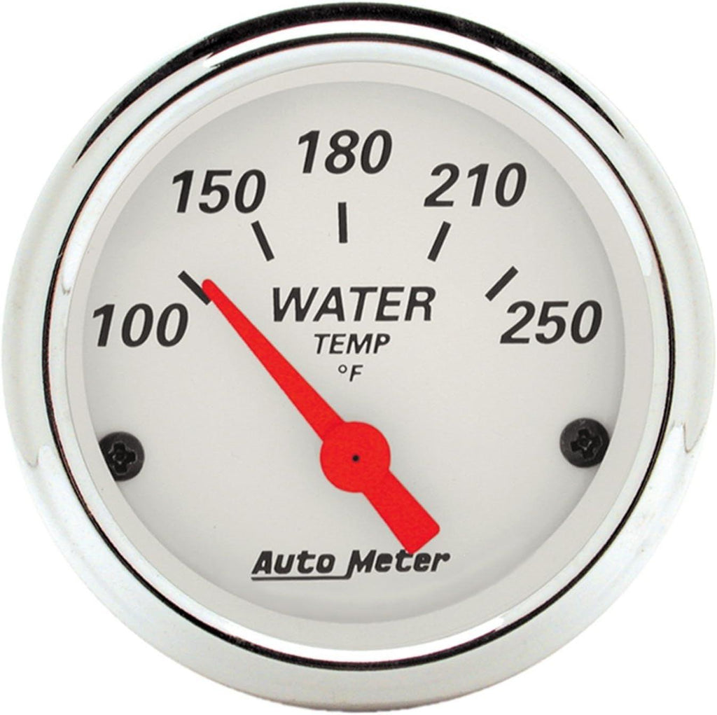 1337 Arctic White Water Temperature Gauge