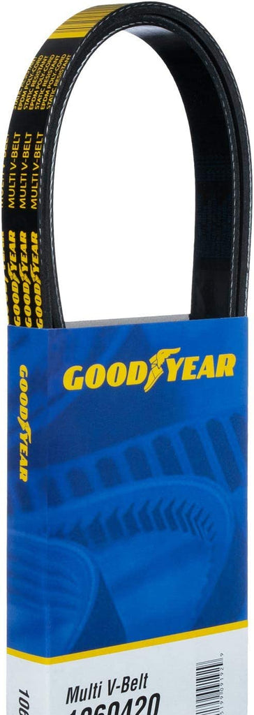 Goodyear Belts 1060605 Serpentine Belt, 6-Rib, 60.5" Length