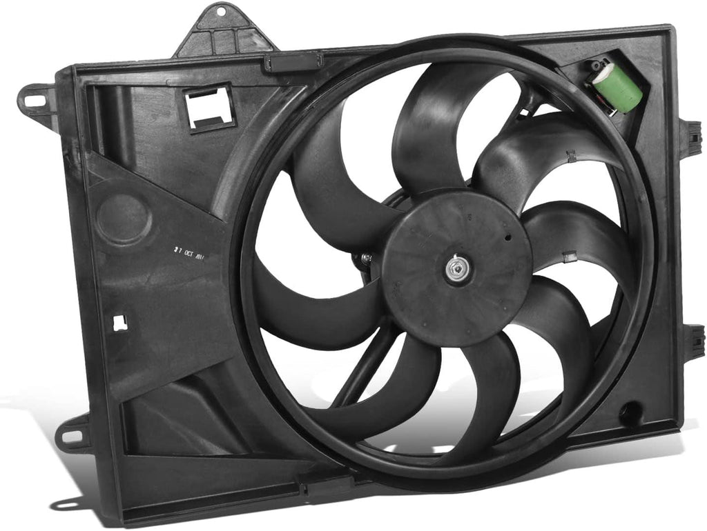 OEM-RF-0567 Factory Style Radiator Fan Assembly Compatible with 14-18 Chevy Sonic 1.8L MT W/O AC