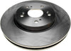 980515R Professional Grade Disc Brake Rotor, Silver, Medium